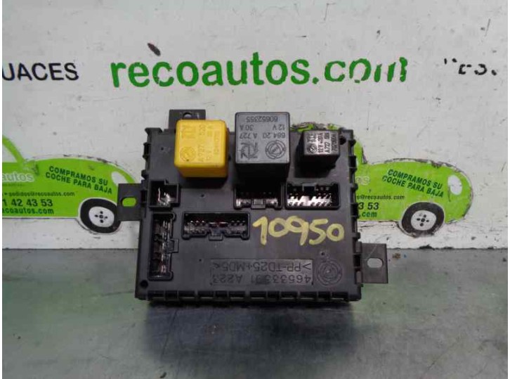 Recambio de caja reles / fusibles para fiat brava (182) 1.9 jtd cat referencia OEM IAM 46533391 