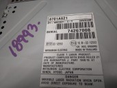 Recambio de sistema audio / radio cd para mitsubishi space star (a00) 1.2 referencia OEM IAM 8701A621  