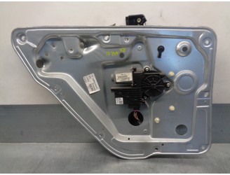 Recambio de elevalunas trasero izquierdo para skoda fabia (6y2/6y3) 1.9 tdi referencia OEM IAM 6Y0839751P 8+6 PINES 5 PUERTAS
