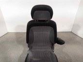Replacement front right seat for Citroën Berlingo 1.6 16V CAT (NFU / TU5JP4) OEM IAM reference 4682315 GREY AND BLACK FABRIC