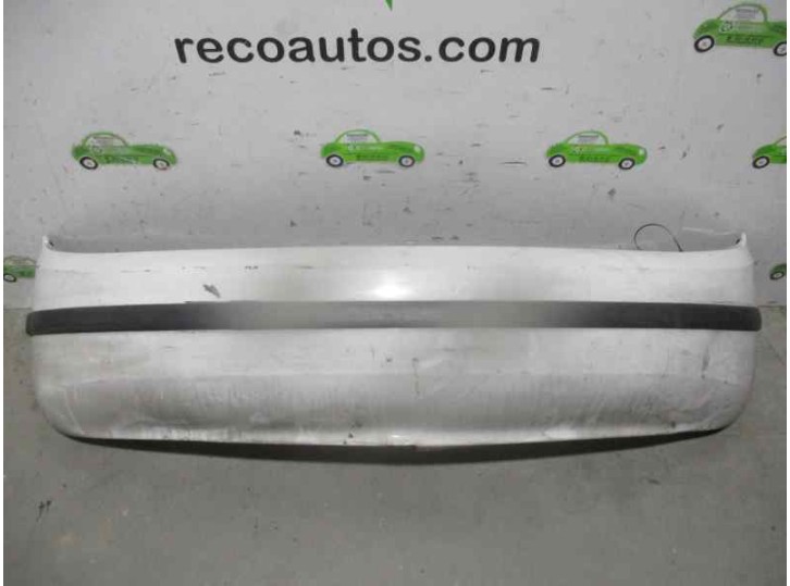 Replacement rear bumper for Skoda Fabia (6Y2/6Y3) 1.9 TDI OEM IAM reference 6Y6807421 WHITE 5 DOORS