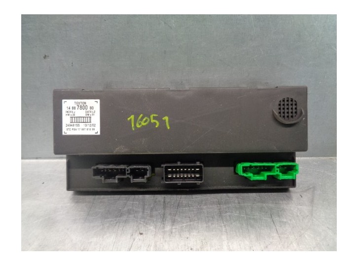 Recambio de modulo electronico para lancia phedra (180) 2.2 jtd 16v emblema referencia OEM IAM 1488780080  