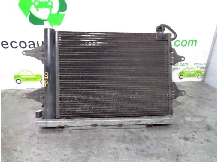 Replacement air conditioning condenser / radiator for Skoda Fabia (6Y2/6Y3) 1.9 TDi OEM IAM reference 