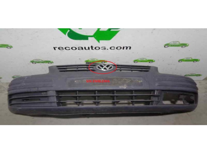 Recambio de paragolpes delantero para volkswagen caddy ka/kb (2k) 1.9 tdi referencia OEM IAM 2K0955109A 7G9 GRIS TEXTURADO 