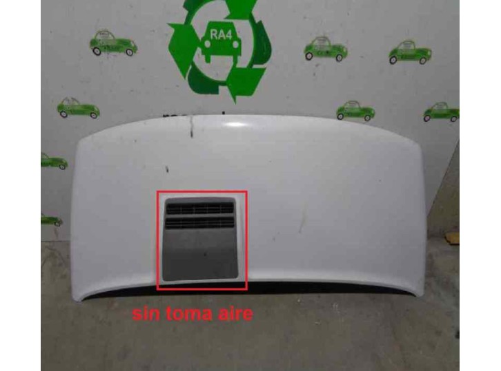 Recambio de capot para iveco daily caja cerrada (1989 =>) 2.5 turbodiesel referencia OEM IAM  BLANCO 