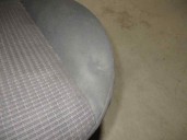 Recambio de asiento delantero derecho para citroën nemo 1.4 hdi referencia OEM IAM TELA GRIS OSCURO 5 PUERTAS