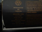 Recambio de airbag cortina delantero derecho para volkswagen new beetle (9c1/1c1) 2.0 referencia OEM IAM 1C0888284A 