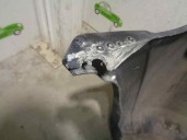 Recambio de paragolpes trasero para mg streetwise 2.0 td referencia OEM IAM  NEGRO TEXTURADO Y GRIS 5 PUERTAS