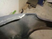 Recambio de paragolpes trasero para mg streetwise 2.0 td referencia OEM IAM  NEGRO TEXTURADO Y GRIS 5 PUERTAS