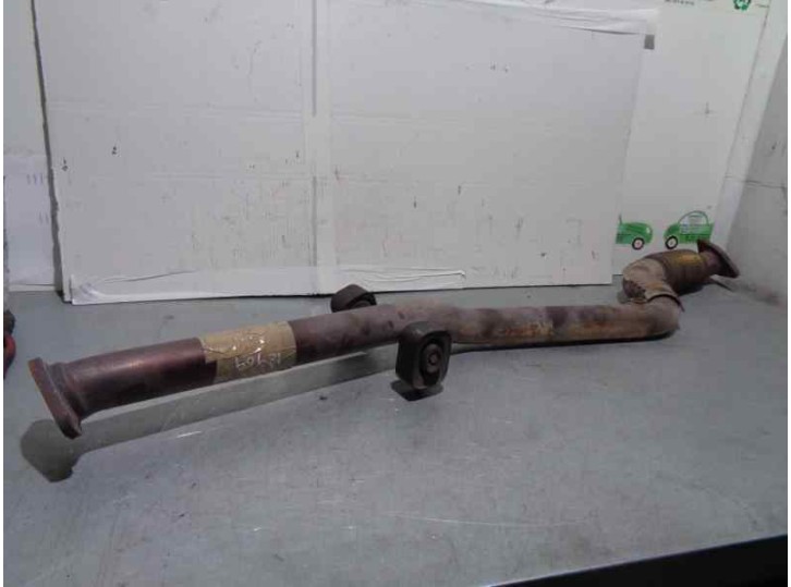 Recambio de tubo escape central para opel astra j gti 1.4 sedan p10 referencia OEM IAM 39031992 