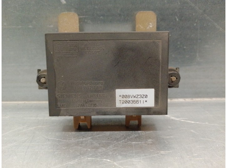 Recambio de centralita inmovilizador para seat ibiza (6k) 1.4 referencia OEM IAM 1H0953257BB 5WK4678 SIEMENS