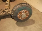 Recambio de puente trasero para seat ibiza (kj1) reference referencia OEM IAM 2Q0501053BP TAMBOR 5 AGUJEROS BURRA 30