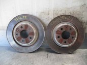 Replacement front brake disc for Ford Fiesta saloon (DX) 1.8 TDDi turbodiesel CAT OEM IAM reference 1524589 