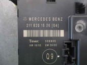 Recambio de centralita cierre para mercedes-benz clase e (w211) berlina 2.7 cdi cat referencia OEM IAM 2118201526 356805 TEMIC