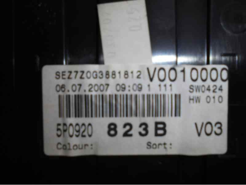 Recambio de cuadro instrumentos para seat altea xl (5p5) 2.0 tdi referencia OEM IAM 1P0920823B  