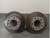 Recambio de disco freno trasero para volkswagen polo (6c1) 1.4 tdi referencia OEM IAM 