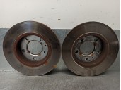 Recambio de disco freno trasero para volkswagen polo (6c1) 1.4 tdi referencia OEM IAM 