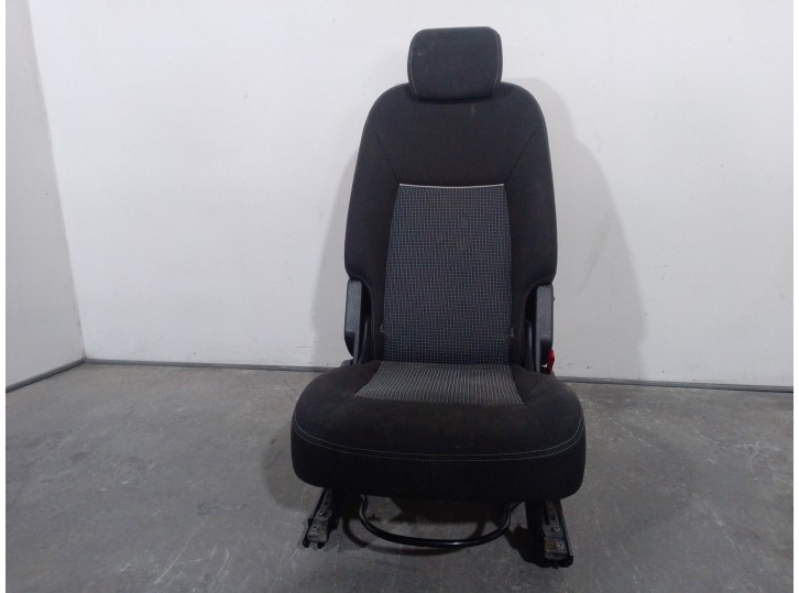 Recambio de asiento trasero medio para ford galaxy (ca1) 2.0 tdci cat referencia OEM IAM 6M2163840 TELA NEGRA MARCAS BLANCAS 5 P