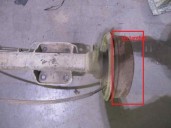 Recambio de puente trasero para citroën jumper caja cerrada (1) 2.5 diesel referencia OEM IAM TAMBOR 5 AGUJEROS BURRA 23