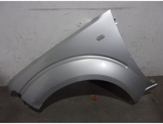 Replacement front left fender for Nissan Navara pick-up (D40M) 2.5 DCI diesel CAT OEM IAM reference 63101EB330 GREY 