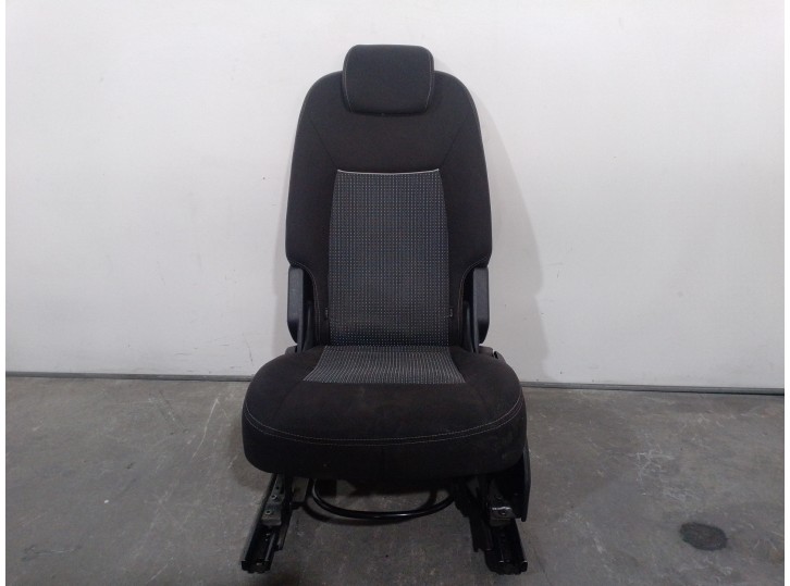 Recambio de asientos trasero izquierdo para ford galaxy (ca1) 2.0 tdci cat referencia OEM IAM 6M2163840 TELA NEGRA MARCAS BLANCA