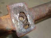 Recambio de puente trasero para land rover santana 109 referencia OEM IAM TAMBOR 5 AGUJEROS BURRA 4 - 4.7