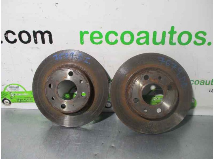 Replacement front brake disc for Fiat Punto sedan (188) 1.2 cat OEM IAM reference 0046820655 