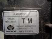Recambio de radiador agua para daewoo nexia 1.5 cat referencia OEM IAM 96144847  