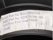 Recambio de aireador para mini r57 cabrio diesel cat referencia OEM IAM 925401200  