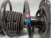 Replacement front left shock absorber for Skoda Octavia Combi (5E5) 1.5 16V TGI bivalent petrol / CNG OEM 