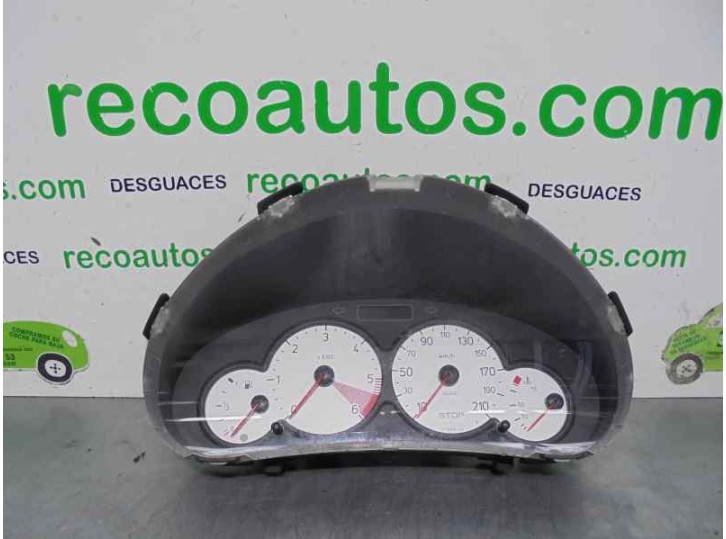 Recambio de cuadro instrumentos para peugeot 206 berlina x-line referencia OEM IAM 9656696280  