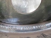 Recambio de llanta para nissan sunny berlina (n14) 1.6 16v cat referencia OEM IAM 4030058A00 R14X51/2JJ 