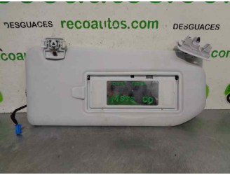 Recambio de parasol derecho para peugeot 508 business line referencia OEM IAM 16117324BK  