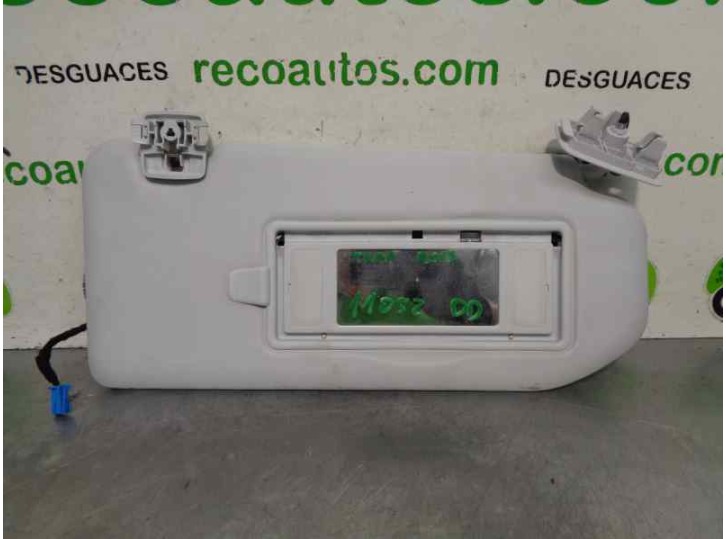 Recambio de parasol derecho para peugeot 508 business line referencia OEM IAM 16117324BK  