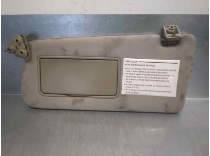Recambio de parasol izquierdo para hyundai xg 3.0 xg referencia OEM IAM 