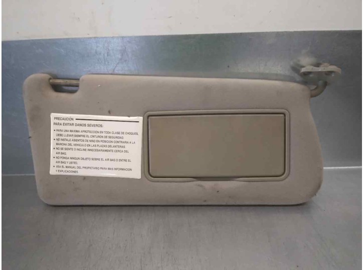 Recambio de parasol derecho para hyundai xg 3.0 xg referencia OEM IAM   