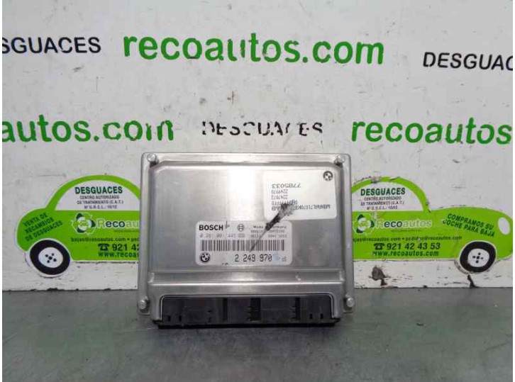 Recambio de centralita motor uce para bmw serie 3 berlina (e46) 2.0 16v diesel cat referencia OEM IAM 2249970 0281001445 BOSCH
