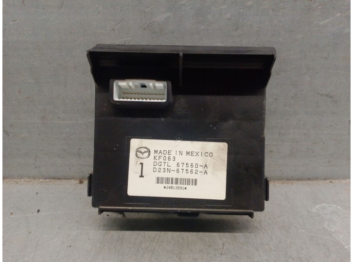 Recambio de modulo electronico para mazda 2 hatchback (dl, dj) 1.5 skyactiv-g referencia OEM IAM DG7L67560A  