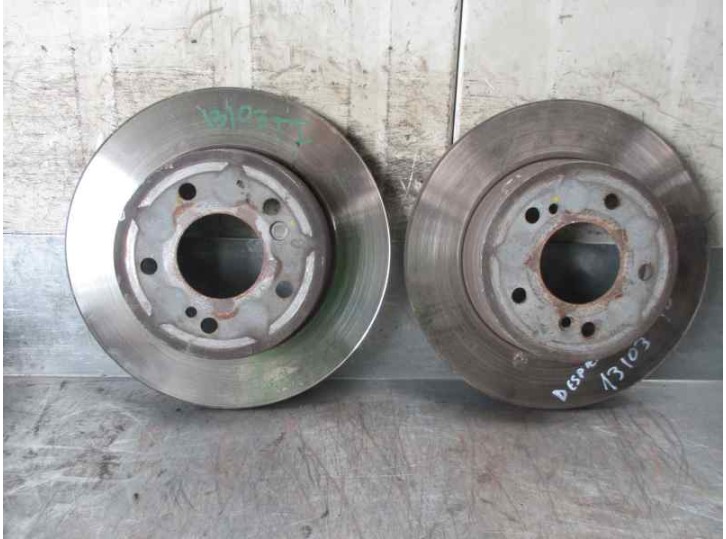 Replacement rear brake disc for Mercedes-Benz SLK Class (W171) Roadster 3.0 V6 CAT OEM IAM reference 