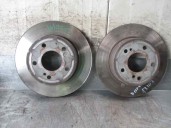 Replacement rear brake disc for Mercedes-Benz SLK Class (W171) Roadster 3.0 V6 CAT OEM IAM reference 