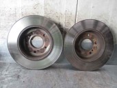 Replacement rear brake disc for Mercedes-Benz SLK Class (W171) Roadster 3.0 V6 CAT OEM IAM reference 