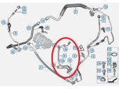 Recambio de tubos aire acondicionado para mini r57 cabrio diesel cat referencia OEM IAM 758225 
