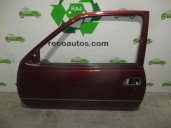 Replacement front left door for Daewoo Nexia 1.5 CAT OEM IAM reference K96169054 GARNET 3 DOORS