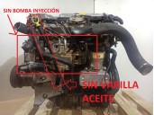 Replacement complete engine for Opel Vectra B saloon 2.0 DTI OEM IAM reference X20DTH 17114584 
