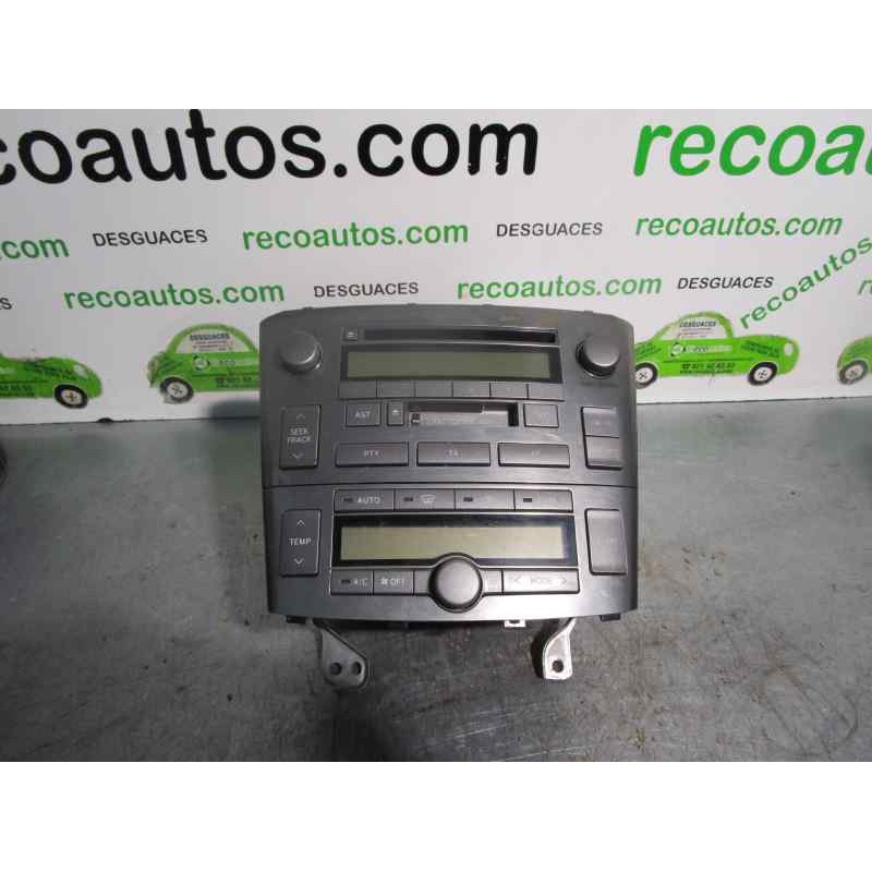 Recambio de sistema audio / radio cd para toyota avensis wagon (t25) 2.0 d-cat referencia OEM IAM 8612005080 CQMS6271L 