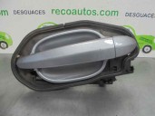 Replacement rear right exterior door handle for BMW 5 Series sedan (E60) 2.5 24V turbodiesel CAT OEM IAM reference 5121703454