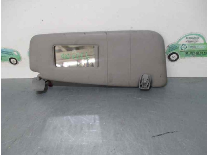 Recambio de parasol derecho para bmw serie 5 berlina (e60) 2.5 24v turbodiesel cat referencia OEM IAM   