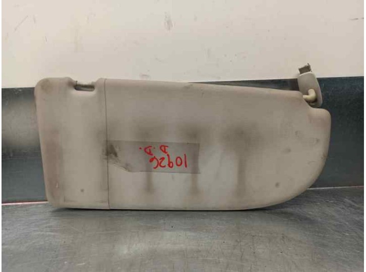 Recambio de parasol derecho para volkswagen caddy ka/kb (2k) 1.9 tdi referencia OEM IAM 2K0857552  
