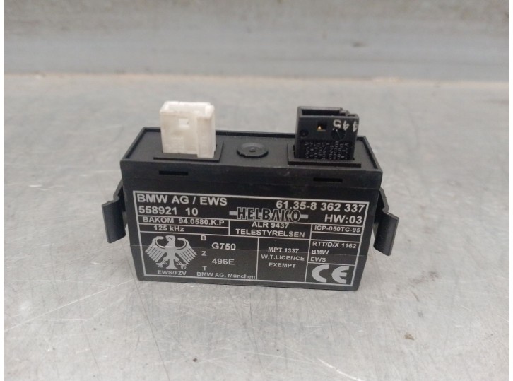 Recambio de centralita inmovilizador para bmw 3 (e36) 318 tds referencia OEM IAM 61358362337 