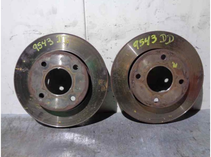 Recambio de disco freno delantero para mitsubishi colt berlina 5 (z30a) 1.5 di-d instyle (d) referencia OEM IAM 